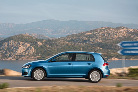 Volkswagen Golf VII синий