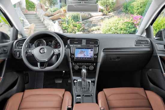 Volkswagen Golf VII салон