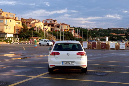 New Golf 7 в белом цвете