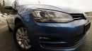 Передняя фара Golf 7 Comfortline в цвете Pacific Blue