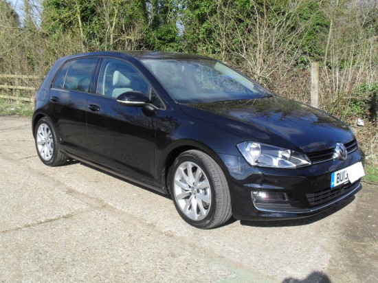 Golf 7 2.0 TDI черного цвета