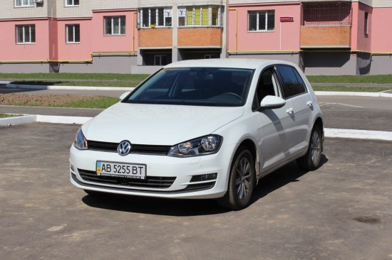 VW Golf VII белый